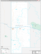 Golden Valley Wall Map Premium Style